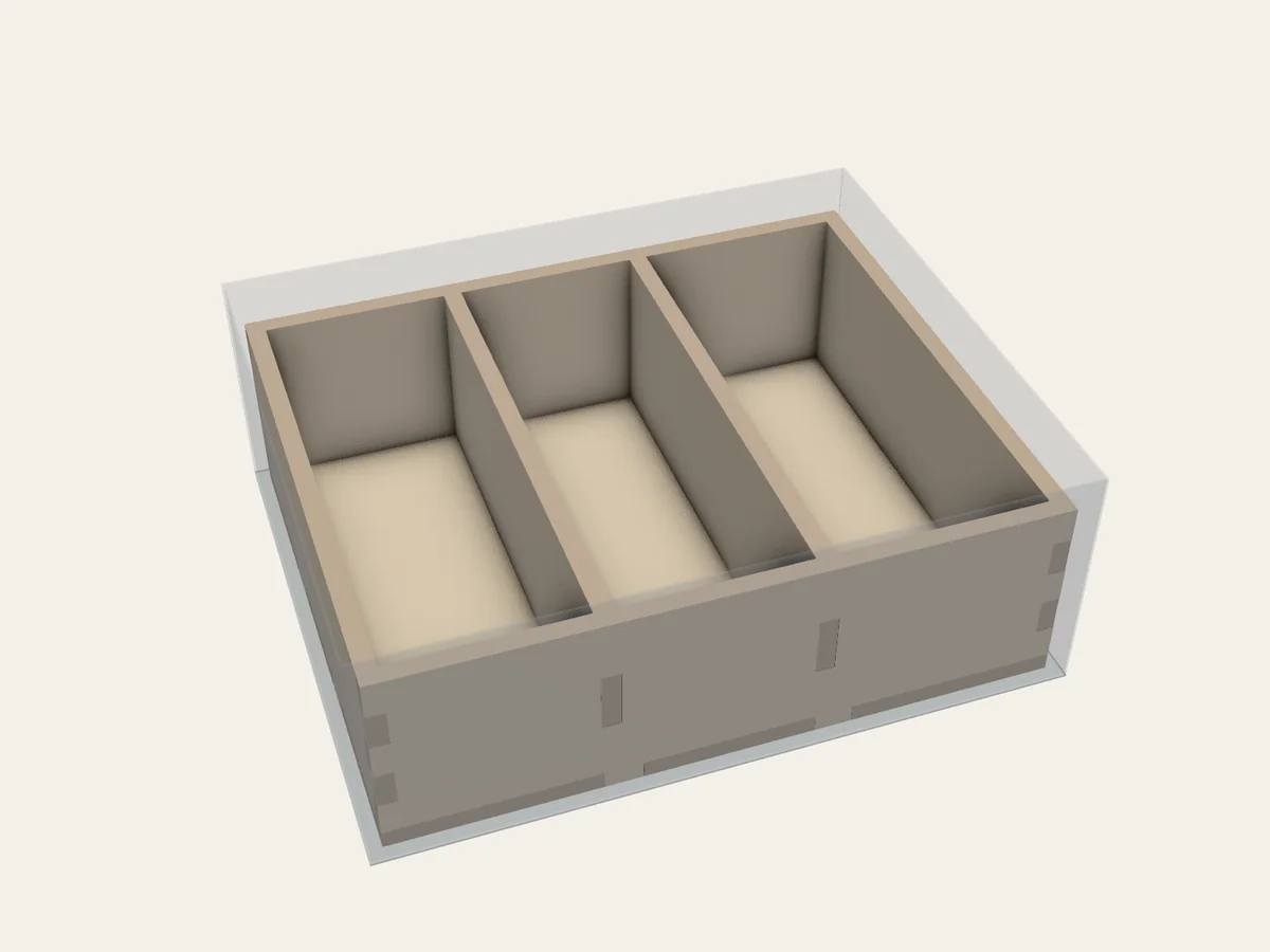 BGI example 03: assembled view of Three Columns