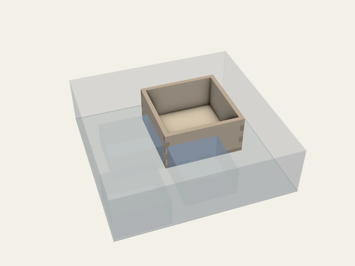 BGI example 31: assembled view of Fixed Existing Container Origins