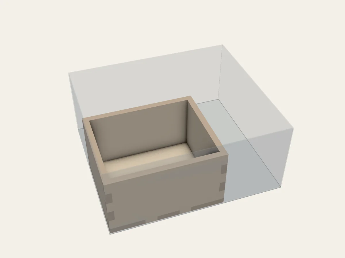BGI example 51: assembled view of Automatic Shared Bulk Volume